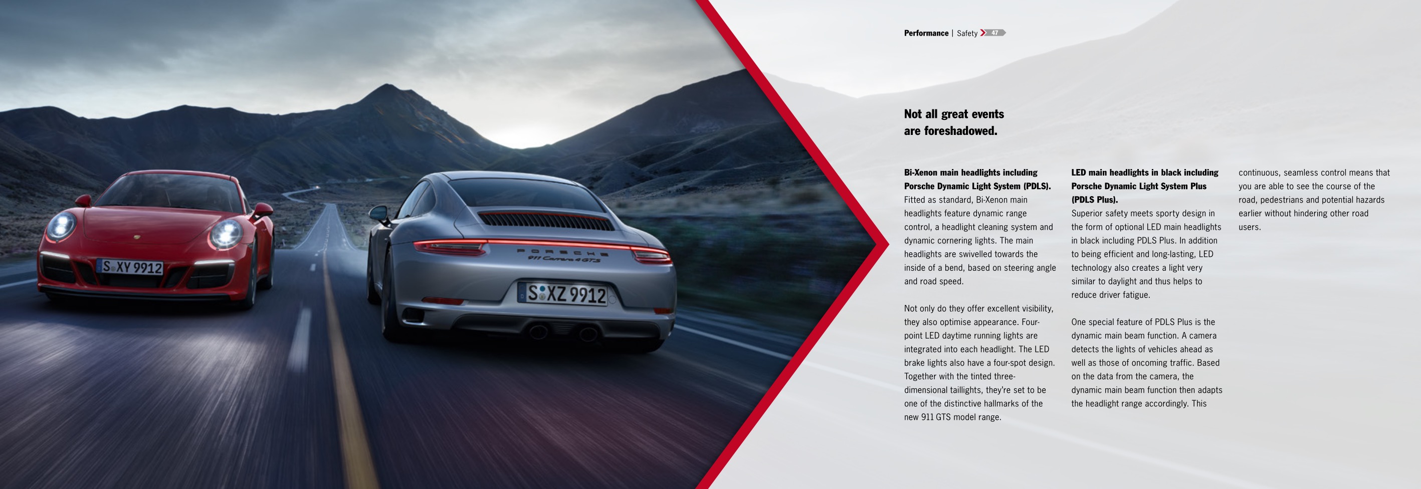 2017 Porsche 911 GTS Brochure Page 45